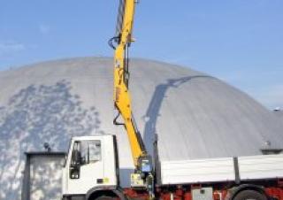 Hydrauliczne żurawie do załadunku COPMA 2000 150.4
