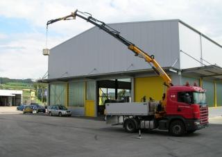 Hydrauliczne żurawie do załadunku Effer 175 5S