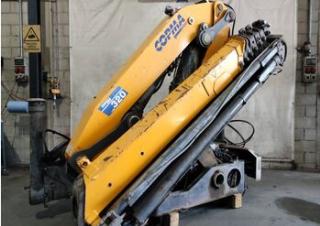 Hydrauliczne żurawie do załadunku COPMA 2000 320.4
