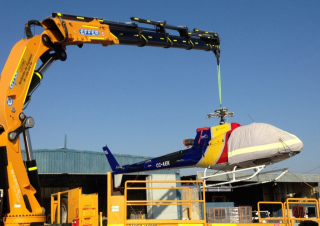 Hydrauliczne żurawie do załadunku Effer 855 9S