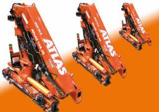 Hydrauliczne żurawie do załadunku Atlas AK 126.3 E A1SL