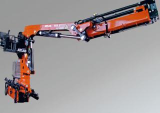 Hydrauliczne żurawie do załadunku Atlas AK 152.3 A3 