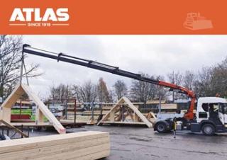 Hydrauliczne żurawie do załadunku Atlas AK 206.4 E A2
