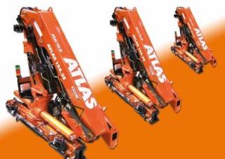 Hydrauliczne żurawie do załadunku Atlas AK 256.3 E A8