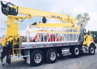 Hydrauliczne żurawie do załadunku Atlas AK 300.2 A21