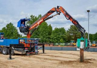 Hydrauliczne żurawie do załadunku Atlas AK 300.2 A21