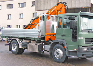 Hydrauliczne żurawie do załadunku Atlas AK 75.2 A2