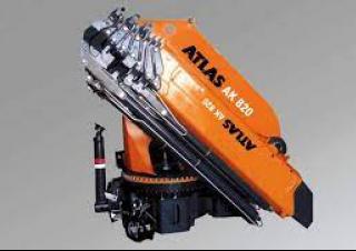 Hydrauliczne żurawie do załadunku Atlas AK 820 A4
