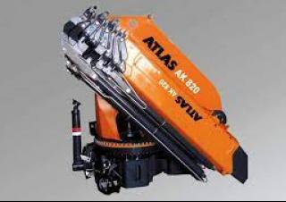 Hydrauliczne żurawie do załadunku Atlas AK 820 A8 J6
