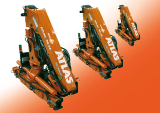 Hydrauliczne żurawie do załadunku Atlas AK 96.3 A2L