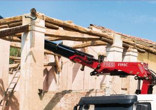 Hydrauliczne żurawie do załadunku Fassi F 195 A 0.25 active