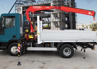 Hydrauliczne żurawie do załadunku Fassi F 85 B 0.24 e-active
