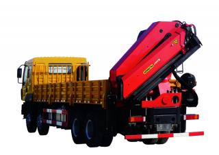 Hydrauliczne żurawie do załadunku Sany SPK 42502 E