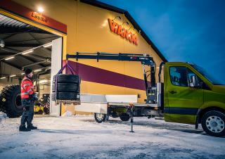 Hydrauliczne żurawie do załadunku Hiab T-HiDuo 023-2