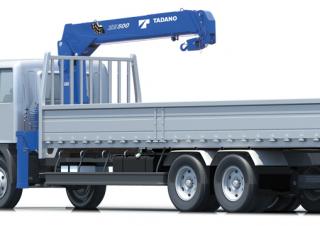 Hydrauliczne żurawie do załadunku Tadano TM-ZE504GHS