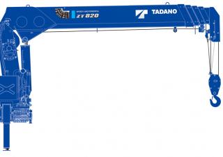 Hydrauliczne żurawie do załadunku Tadano TM-ZT823
