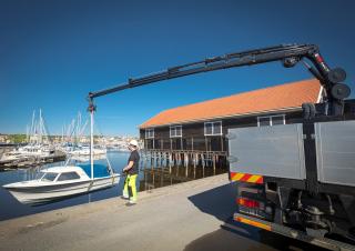 Hydrauliczne żurawie do załadunku Hiab X-HiPro  232 E-6
