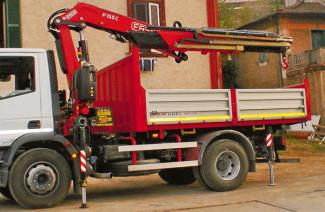Hydrauliczne żurawie do załadunku Fassi F 155 A 0.24 e-active