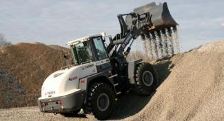 Ładowarki kołowe Terex TL 210
