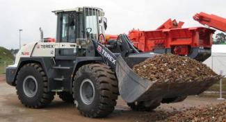 Ładowarki kołowe Terex TL 210