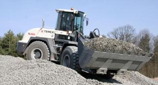 Ładowarki kołowe Terex TL 260