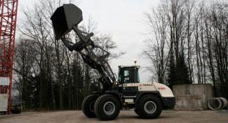 Ładowarki kołowe Terex TL 260