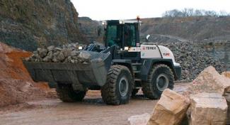 Ładowarki kołowe Terex TL 310
