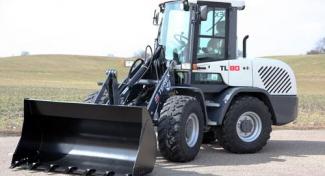 Ładowarki kołowe Terex TL 80