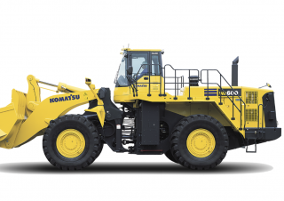 Ładowarki kołowe Komatsu WA600-6