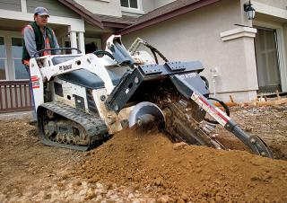 Ładowarki o sterowaniu burtowym Bobcat MT55