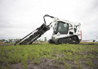 Ładowarki o sterowaniu burtowym Bobcat T770