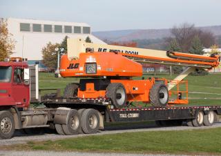 Podnośniki koszowe teleskopowe Kołowe teleskopowe platformy robocze JLG 1500SJ