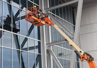 Podnośniki koszowe teleskopowe Kołowe teleskopowe platformy robocze JLG 1500SJ