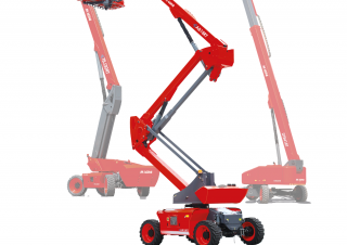 Podnośniki koszowe teleskopowe Kołowe teleskopowe platformy robocze MAGNI DTB36RT