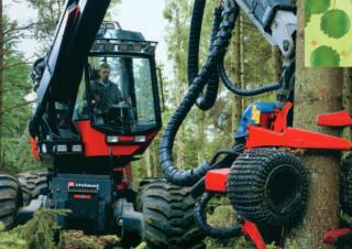 Maszyny leśne Kombajny Valmet 911.1