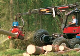 Maszyny leśne Kombajny Valmet 921 C
