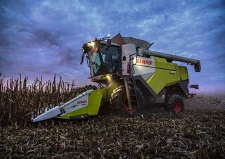 Kombajny zbożowe Claas Evion 450 Maxi    