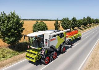 Kombajny zbożowe Claas Trion 650 Terra Trac