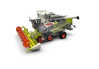 Kombajny zbożowe Claas Trion 730 Terra Trac   