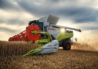 Kombajny zbożowe Claas Trion 750   