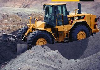 Spycharka kołowa Caterpillar 824H