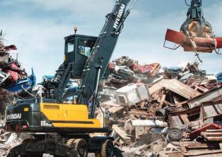 Koparki do prac przeładunkowych Hyundai HW250MH