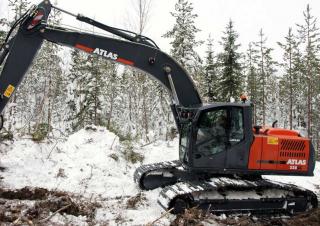 Koparki gąsienicowe Atlas 225 LC