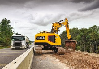 Koparki gąsienicowe JCB 245XR