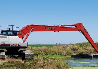 Koparki gąsienicowe Link-Belt 250 X4 Long Front 