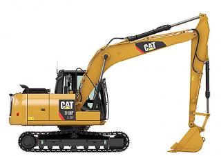 Koparki gąsienicowe Caterpillar 313F L GC