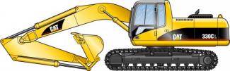 Koparki gąsienicowe Caterpillar 330 C LN