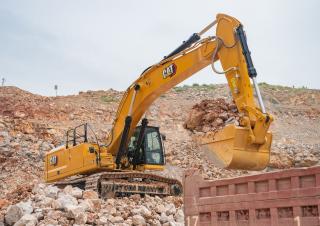 Koparki gąsienicowe Caterpillar 350