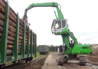 Koparki do prac przeładunkowych Sennebogen 821R E