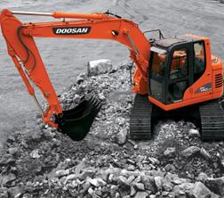 Koparki gąsienicowe Doosan DX 140 LCR